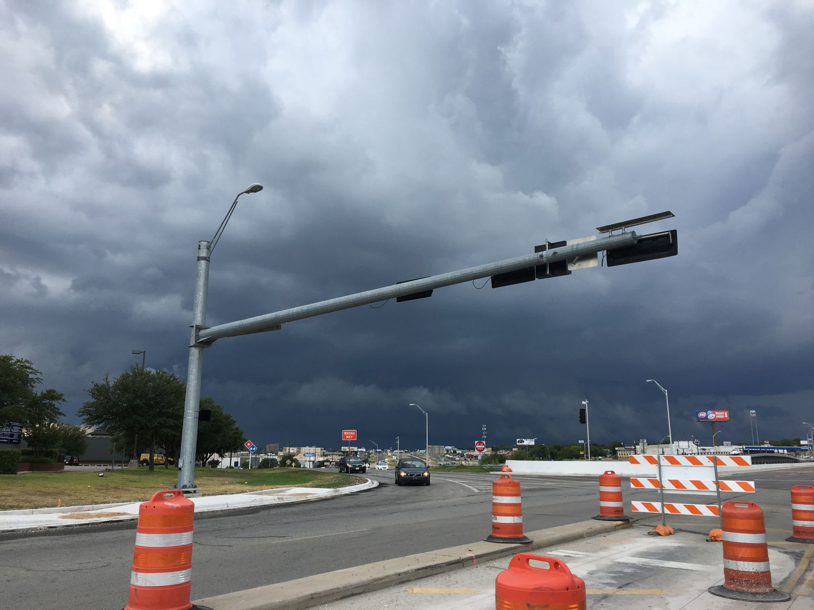 Storm clouds